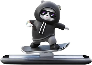 Funny Skateboard Bear Car Decoration